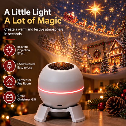✨ Christmas Wonderland Projector – Fill Your Home With Holiday Magic 🎄